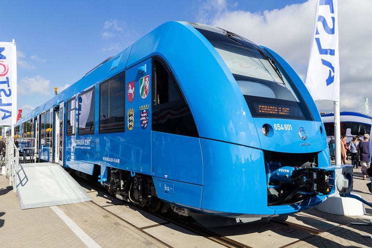 Alstom Coradia iLint au salon Innotrans 2016 (Creative Commons Licence)