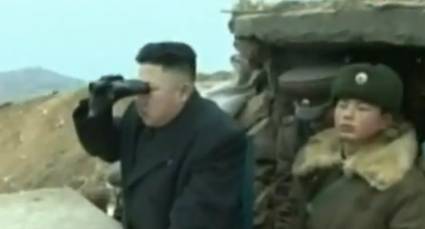 Kim Jong-Un en inspection sur la "ligne de front"