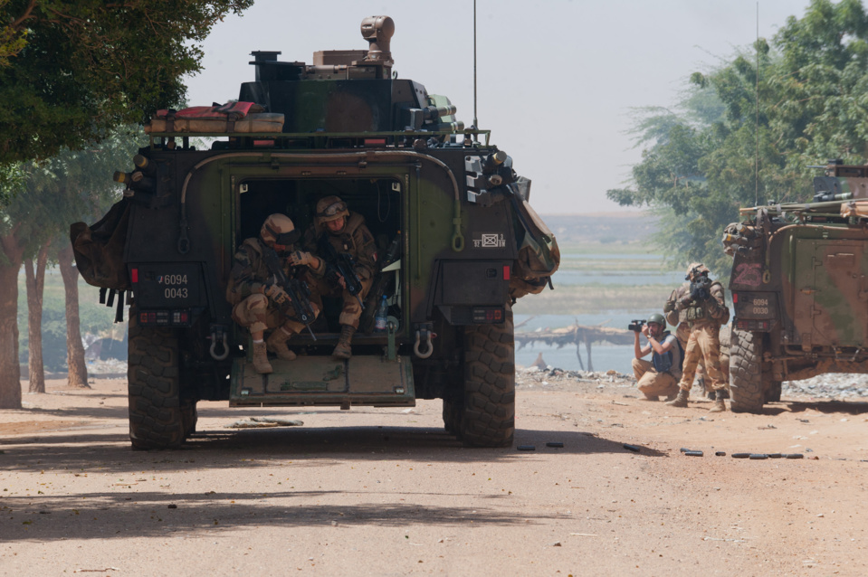 VBCI lors des combats de Gao (source : ECPAD) VBCI lors des combats de Gao (source : ECPAD)