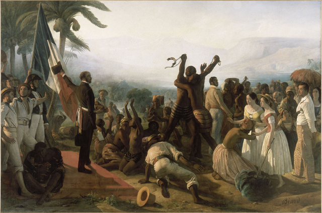 François-Auguste Biard (1799–1882) L'abolition de l'esclavage dans les colonies françaises