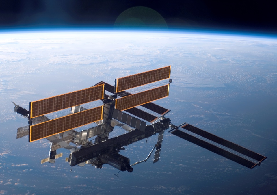 L'ISS (credit : NASA)