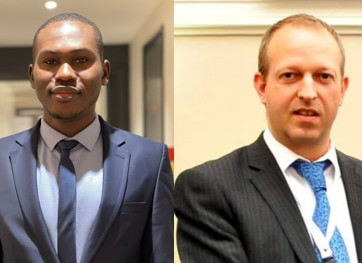 Loukman Konate et Stéphane Mortier Loukman Konate et Stéphane Mortier