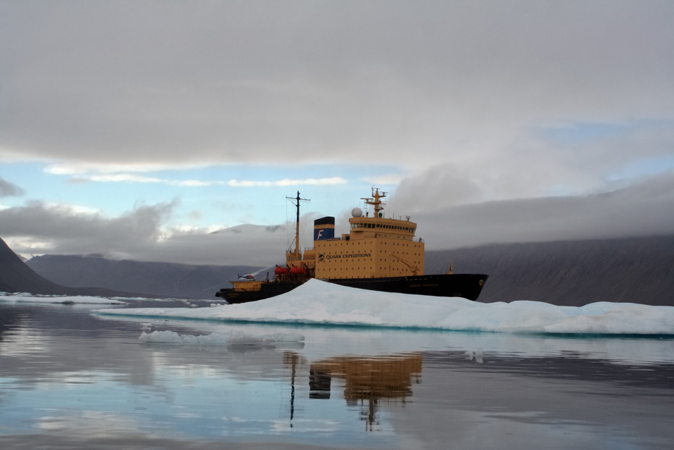 Le brise-glace Kapitan Khlebnikov en Arctique (Licence Creative Commons)