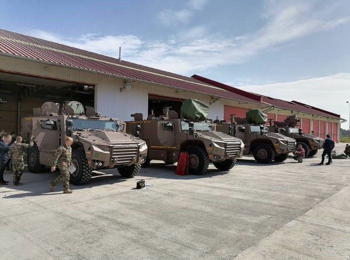 L’Armée de Terre a perçu ses quatre premiers blindés Serval