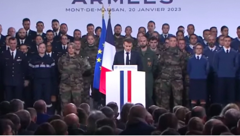Emmanuel Macron dévoile la prochaine Loi de programmation militaire