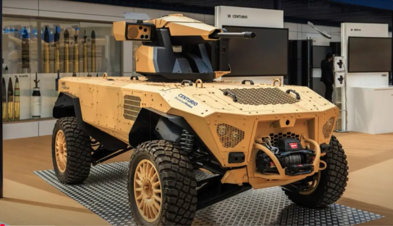 KNDS dévoile un robot armé d'un canon de 30mm KNDS dévoile un robot armé d'un canon de 30mm