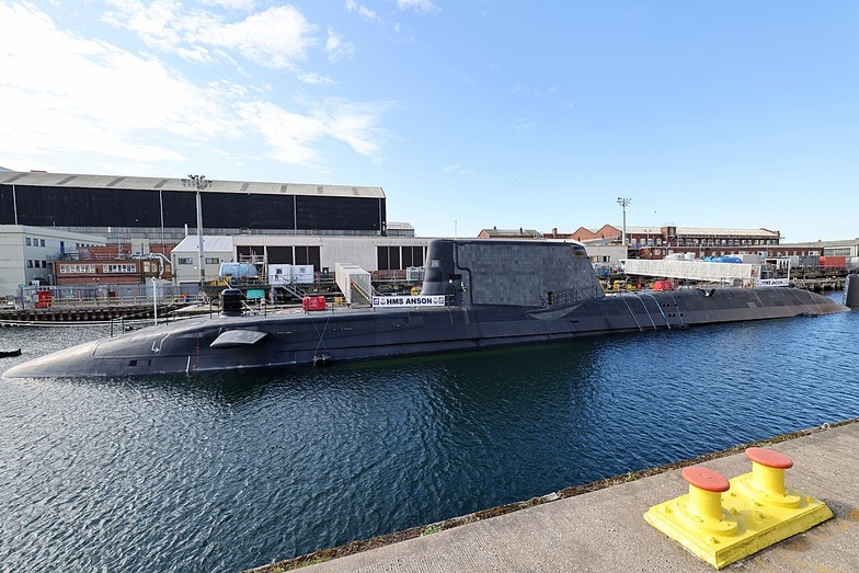 Un sous-marin nucléaire britannique. Wikipedia
