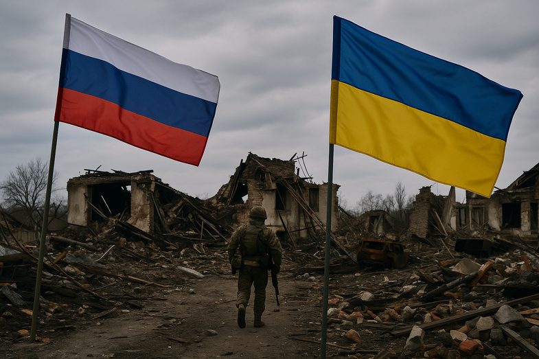 La Russie dément vouloir faire traîner le processus de paix en Ukraine. ChatGPT