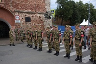 Soldiers of the National Guard in the cordon on the FIFA World Cup 2018. Minin and Pozharsky Square, Nizhny Novgorod - Wikimedia Commons
