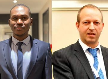 Loukman Konate et Stéphane Mortier Loukman Konate et Stéphane Mortier