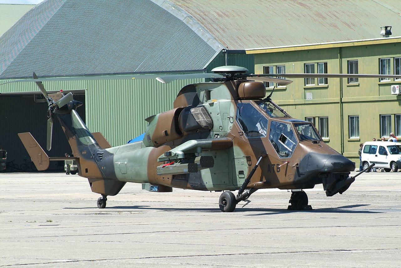 Des hélicoptères seront mobilisés sur cet exercice organisé par l'ESM Saint Cyr. Wikipedia