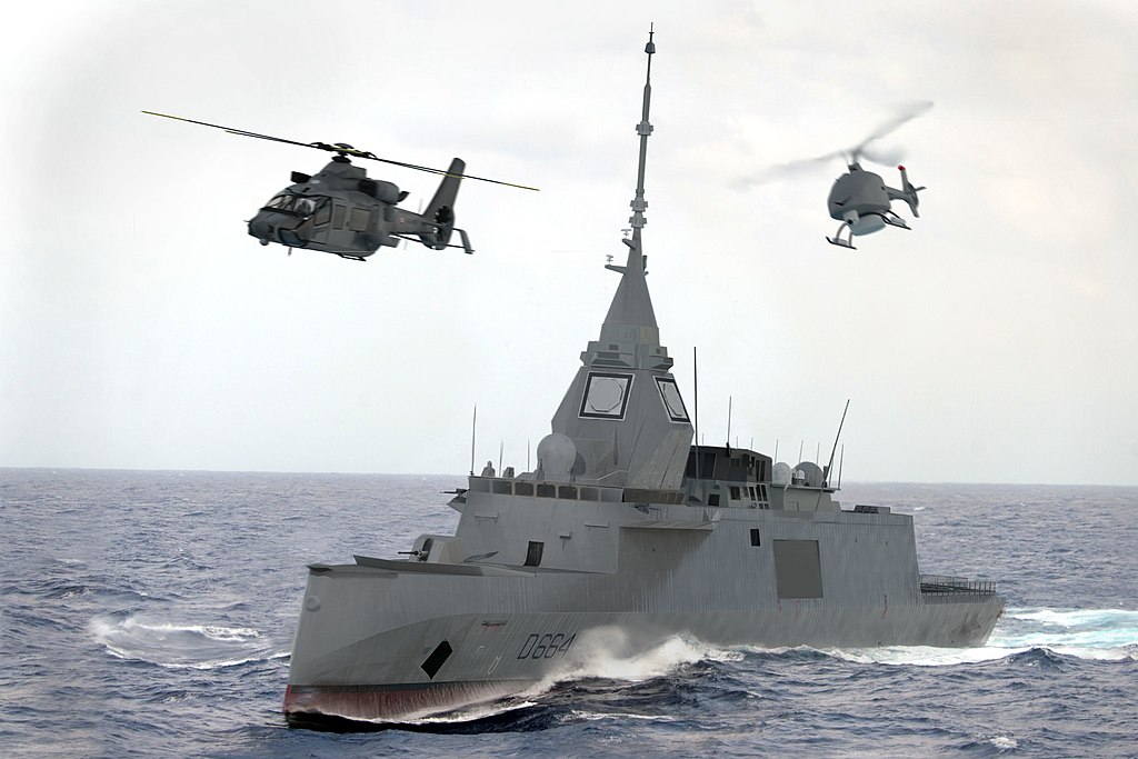 La Frégate de Défense et d'Intervention de Naval Group intéresse fortement la Suède pour moderniser sa flotte. Wikipedia
