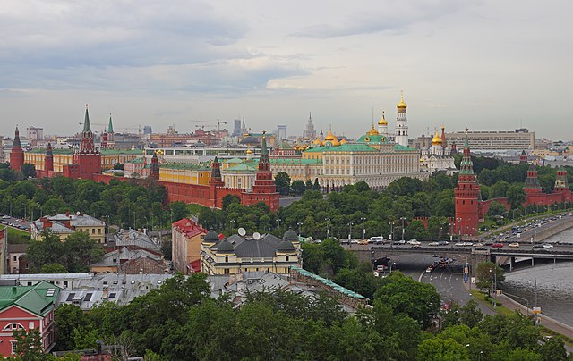 Kremlin - Moscou. Wikimédia Commons