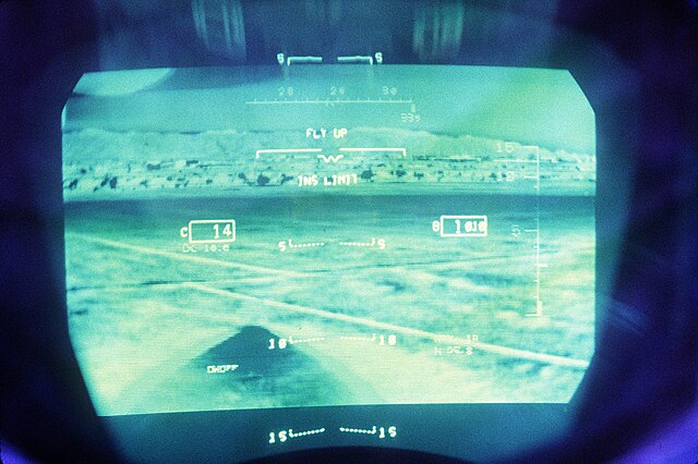 F-15E LANTIRN IR HUD - Creative commons