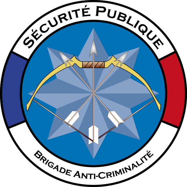 Emblème de la Brigade anti-criminalité (BAC)