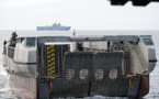 Le L-CAT, symbole de la dualité des opérations amphibies, humanitaire et militaire Le L-CAT, symbole de la dualité des opérations amphibies, humanitaire et militaire