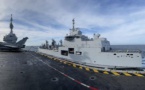 La Marine nationale s'apprête à accueillir le ravitailleur de forces Jacques Chevallier