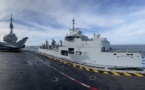 La Marine nationale s'apprête à accueillir le ravitailleur de forces Jacques Chevallier
